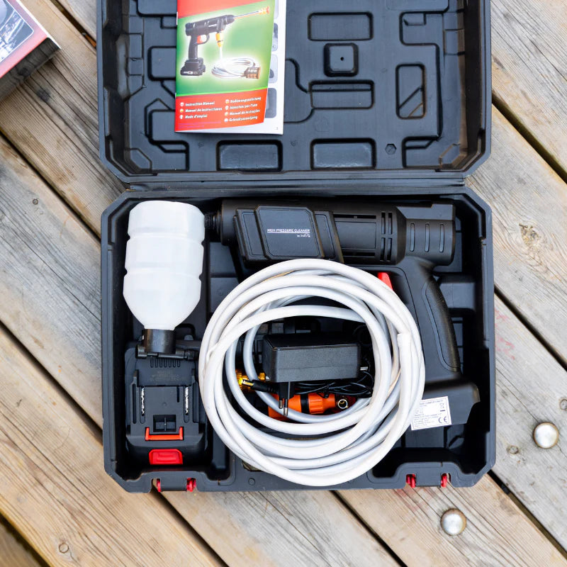 Tu Autolavado Portátil: Rápido y Sin Cables